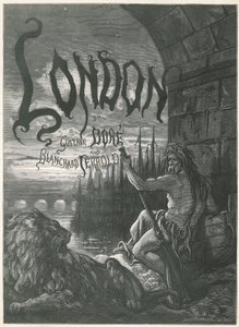 Página de título para Londres de Gustave Dore
