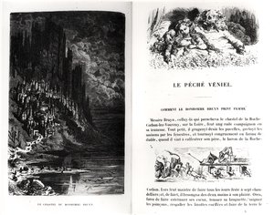 Dos páginas ilustradas de 
