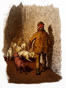 Muelles de Londres victoriano grabado por Gustave Doré de Gustave Dore