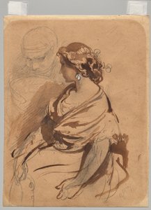Mujer joven de Valencia de Gustave Dore