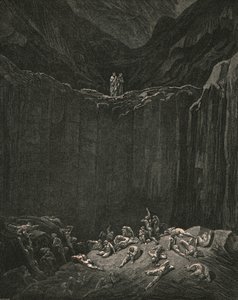 ...la justicia todo lo busca, condena a castigo a los falsificadores, c1890 de Gustave Dore