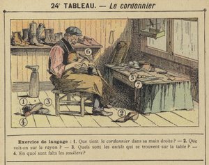 El zapatero de Gustave Fraipont