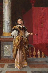 Llegando al baile de Gustave Jacquet