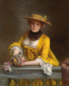 El vestido amarillo de Gustave Jacquet