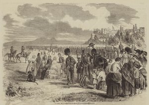 Revisión de la milicia de Stirling y Clackmannan de Gustave Janet