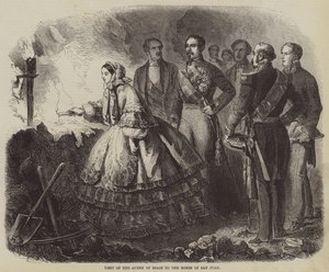 Visita de la Reina de España a las minas de San Juan de Gustave Janet