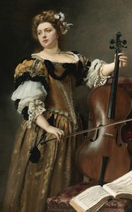 El violonchelista, c. 1890