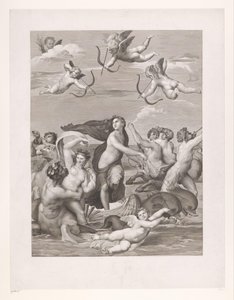 Triunfo de Galatea de Gustave Joseph Biot