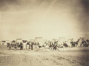 Campamento de Artillería, Camp de Châlons, 1857