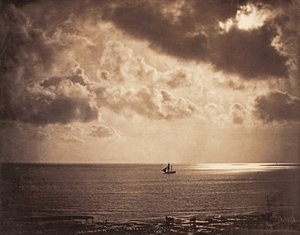 Brig sobre el agua de Gustave Le Gray