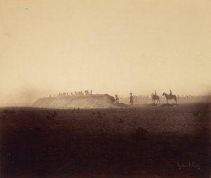 Maniobras de caballería, 3 de octubre de Gustave Le Gray
