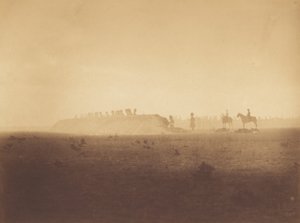 [Formación de instrucción, Camp de Châlons] de Gustave Le Gray