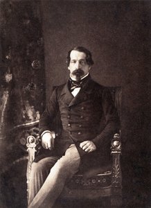 Luis Napoleón Bonaparte (1808-1873) futuro emperador Napoleón III, aquí como 1er presidente de la república francesa, foto de Gustave Le Gray de Gustave Le Gray