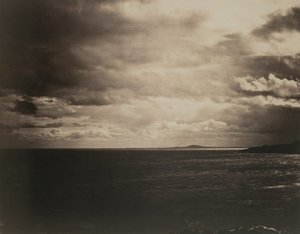 Mediterráneo con el Monte Agde, 1857 de Gustave Le Gray