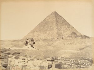Pirámides de Guiza de Gustave Le Gray