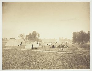 Tiendas y equipo militar, Camp de Châlons