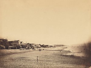 La playa de Saint-Adresse de Gustave Le Gray