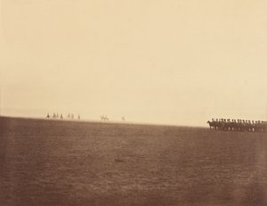 [Tropas en el horizonte] de Gustave Le Gray