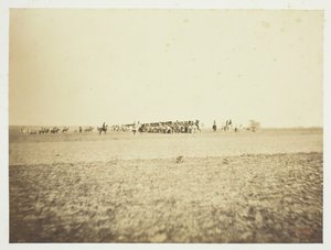 Sin título [caballería], 1857 de Gustave Le Gray