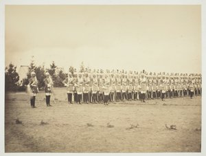 Sin título [soldados en desfile], 1857