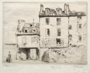 La rue Lacépède: le cour de l