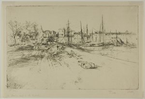 El nuevo muelle en La Rochelle de Gustave Leheutre