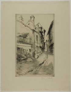 La calle de la escuela, Troyes