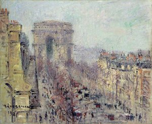 Avenida de Friedland, París de Gustave Loiseau