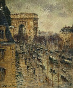 El Arco de Triunfo, c.1930-1931 de Gustave Loiseau