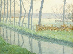 Le Sausseron, Nesles-la Vallée, c.1891 de Gustave Loiseau