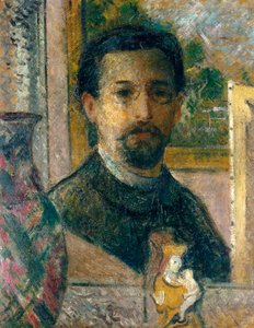 Autorretrato, c.1916 de Gustave Loiseau