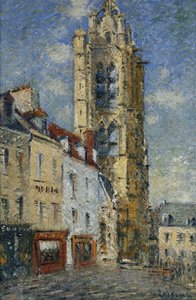 El campanario de San, 1925 de Gustave Loiseau