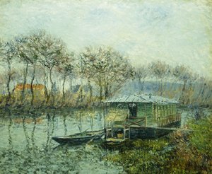 El Sena en Port Marley de Gustave Loiseau