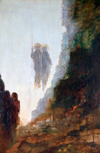 Ángeles de Sodoma, c. 1846-1898 de Gustave Moreau