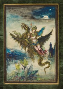 Sueño de Oriente o El Peri, c.1881 de Gustave Moreau