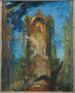 Jupiter et Semele (pintura sobre lienzo) de Gustave Moreau