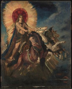 El carro de Apolo o Febo-Apolo (óleo sobre tabla)