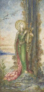 Santa Cecilia de Gustave Moreau