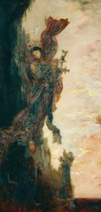 Safo cayendo de Gustave Moreau