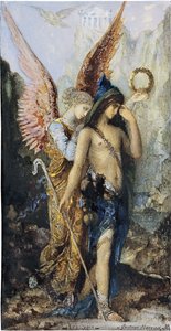Las Voces, c. 1880 de Gustave Moreau