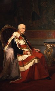 Retrato de George Percy, 5º Duque de Northumberland de Gustave Pope