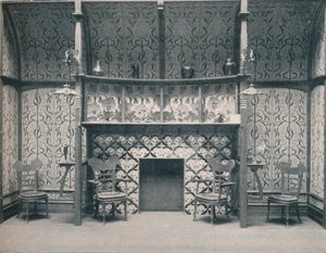 Ingle-Nook diseñado por G. Serruier, 1898