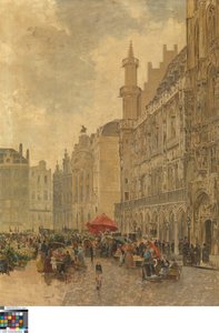 La Grande Place de Bruselas de Gustave Walckiers
