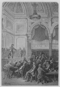Café-Concierto de Gustave after Dore
