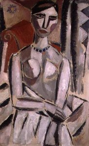 Retrato de una mujer de Gustave de Smet