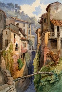 Lucca, Toscana, Italia, 1850 de Gustavo Witting
