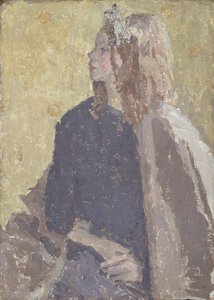 Chica de perfil, 1900-1939 de Gwendolen Mary John