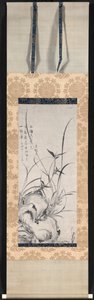 Rock, Bamboo, and Orchids de Gyokuen Bonpō