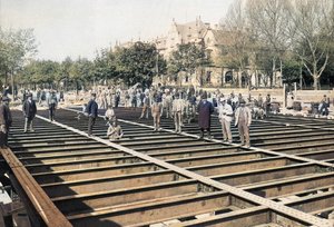 1896-17 ferrocarril Arena carretera Klösz György 2 (Coloreado) de György Klösz