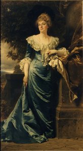 Retrato de Hedwige de Ligne de Gyula Benczúr